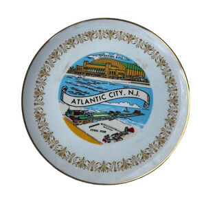 Vintage Atlantic City New Jersey Sheffield Plate